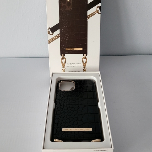 IDeal of Sweden Phone Case Jet Black Croko iPhone 11 Pro/X/SX, Never used! - Picture 2 of 8